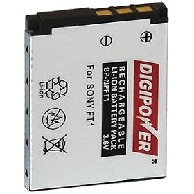 Digipower BP-FT1 Li-Ion Digital Camera Battery (Replacement for Sony Cybershot NP-FT1... 
