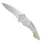 Safe Harbour Spring Open Pocket Knife - Silver