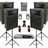 view description of Crown XLS2500 Amp, 4 Two Way 15