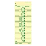 Office Products : Tops 1-Sided 9 x 3 1/2 Inch Time Cards with Named Days 500 Pack (1259)