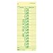 Tops 1-Sided 9 x 3 1/2 Inch Time Cards with Named Days 500 Pack (1259) Image