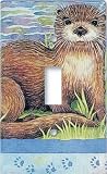 River Otter Switch Plate