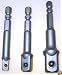 SE 3 Pc. Power Extension Socket Adaptor for Drills