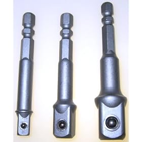 3 Pcs Power Extension Bars by hobbytoolsupply