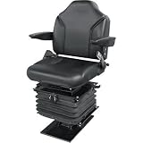 Wise Mechanical Suspension Backhoe Seat Assembly, Model# WM1684