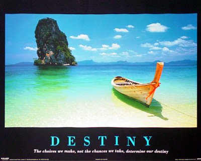 Destiny Motivational Inspirational Art Poster Print Destiny Motivational Inspirational Poster Print
