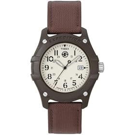Timex Men’s Analog Camper Canvas Strap Expedition Watch #T49691