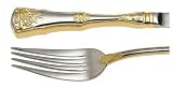Royal Albert Old Country Roses, 49-Piece Stainless-Steel Flatware Set, Service for 8
