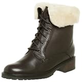 Santana Women's Jenny Ankle Lace-Up Shearling Boot