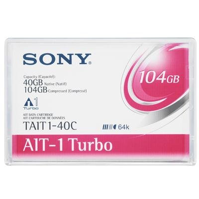 Sony Tape Backup Media Tait140C Ait-1 Turbo 40 Gb Native W Mic