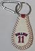 MLB Philadelphia Phillies Jimmy Rollins #11 Genuine Baseball Leather Key Chain