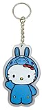 キティ×ロディ　P－CLEAR　KEY　CHAIN　ブルー