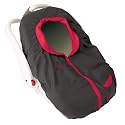 Kiddopotamus CozyUp Carrier Cover, Black & Red
