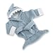 Baby Aspen Let The Fin Begin Terry Shark Robe, Blue, 0-9 Months