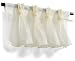 Park B. Smith Heather Voile Pinched Pleat Filler Valance, Natural