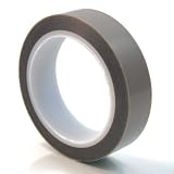 CS Hyde Conformable PTFE Tape With Silicone Adhesive, Brown 1 inch x 36 yards