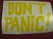 Dont Panic! Hitchhikers guide to the galaxy Vinyl decal sticker