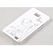 Tinxi Harte Schutz H�lle f�r Samsung Galaxy S2 I9100 Wei� Und Silber Schmetterling Blumen Muster R�ck Schale Cover