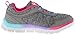 Skechers girls 81885l Skech Flawless Flyer - fashion sneakers, Gray/Pink/Purple, 12 Little Kid US