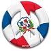 Peace Sign Magnet of Dominican Republic by MEYOTO