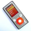 Microsoft ZUNE 4GB 8GB Black Crystal Hard Plastic Snap-On Carrying Case