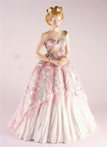 Russell &amp; Hancock hand decorated and unique figure of the Queen