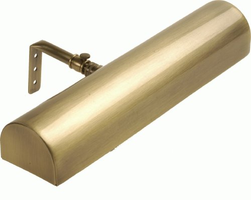Cordless Picture Light - 12 Antique Brass Finish,11.5 x 2.3