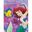 Little Mermaid Invitations 8ct