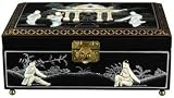 Best Mother'sGifts for Her 2011 - 11" Clementina Lacquered Oriental Jewelry Box - 3 Colors