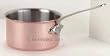 Mauviel 6560.51 M'heritage 5 Piece Set Copper w/ Stainless Steel Saucepans Stainless Steel Handle
