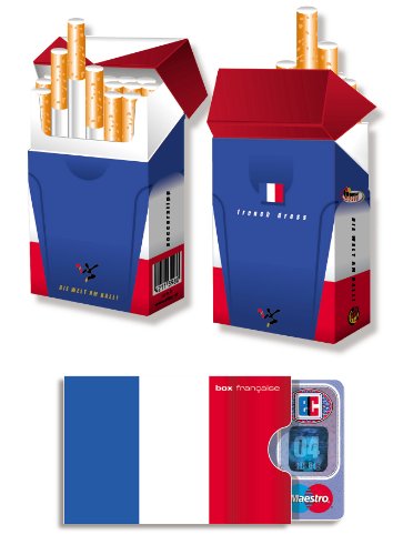 EM 2012 special – 1x cardbox UND 1x indo slipp im SET – FRANKREICH / FRANCE