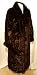Dennis Basso Full Length Faux Mink Tuxedo Front Coat Retail $248 Plus Sizes!