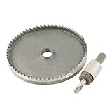 uxcell　先行ドリア穴6mm　100mm HSS　金属　切削ドリル　穴鋸ホールソー