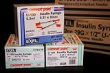 4181o MqD3L. SL160  Exel Insulin Syringe .5cc x 29g x 1/2 Box of 100