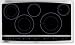Electrolux : EW36CC55GB 36in Electric Cooktop Black