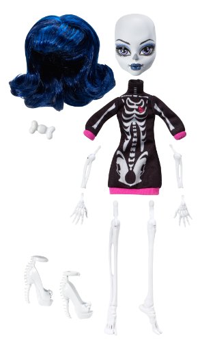 Monster High - W9177 - Poupée - Créa Terreur - Squelette