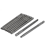 uxcell T型ドライバービット　TT27　磁気　100mm全長　10個入り