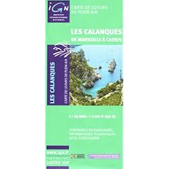 82011 les Calanques de Marseille a Cassis 1/15.000