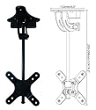 LCD mount Bracket Flip Down Ceiling or Under-Cabinet DLP HDTV Monitor 10-20" Tilt