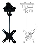 LCD mount Bracket Flip Down Ceiling or Under-Cabinet DLP HDTV Monitor 10-20 Tilt