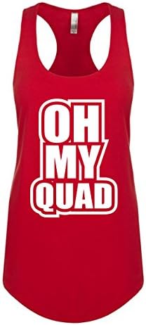 Oh My Quad Women's Fitness Workout Tank Top