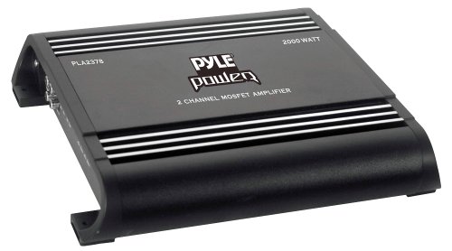 PYLE PLA2378 2 Channel 2000 Watts Bridgeable Mosfet Amplifier