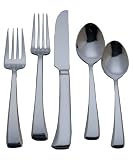 Reed & Barton EveryDay New Attitude 18/10 Stainless Steel 45-Piece Flatware Set, Service for 8
