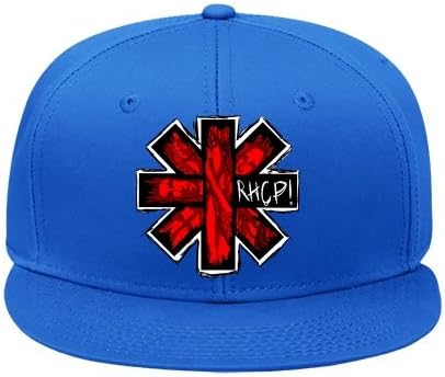 IKAI Red Hot Chili Pepper RHCP Crew Band Hip Hop Cap Blue Medium
