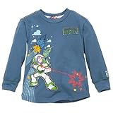 Disney Long-Sleeve Toy Story Buzz Lightyear Tee for Toddler Boys