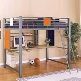 Powell Teen Trends Loft Bunk Bed