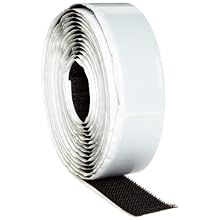 3M Fastener TB3530/TB3531 Hook/Loop Black, 1 in x 10 ft (1 mated strip) (Pack of 1)