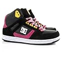 DC Rebound Hi Women's Shoes - Black / Hot Pink