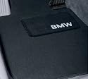 BMW Genuine Black Floor Mats for E46 - 3 SERIES ALL MODELS COUPE & SEDAN (1998 - 2006), set of Four