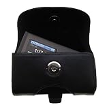 Horizontal Leather Case with Belt Clip / Loop for the Insignia Sport 1GB MP3 Player